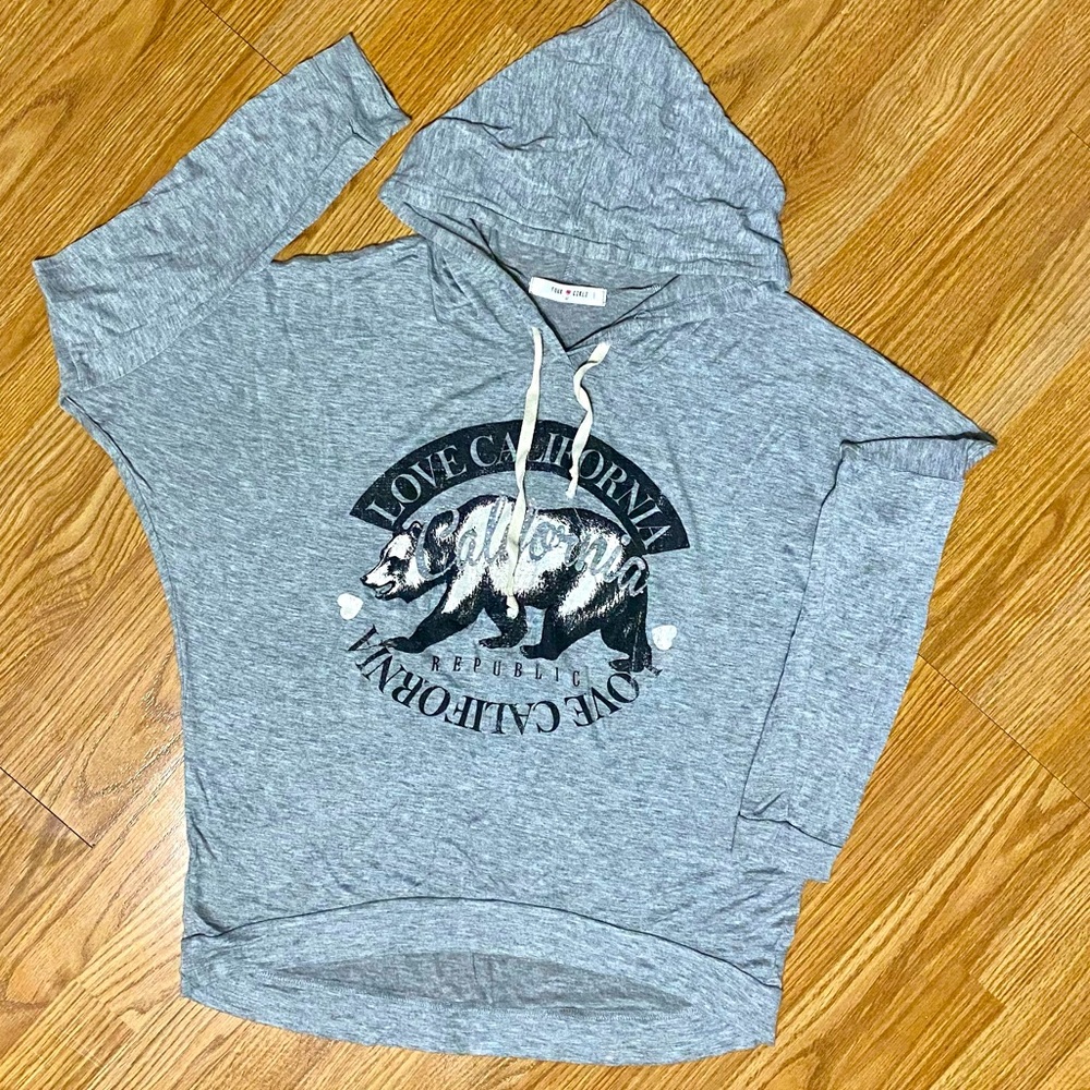 Love California long sleeve hoodie